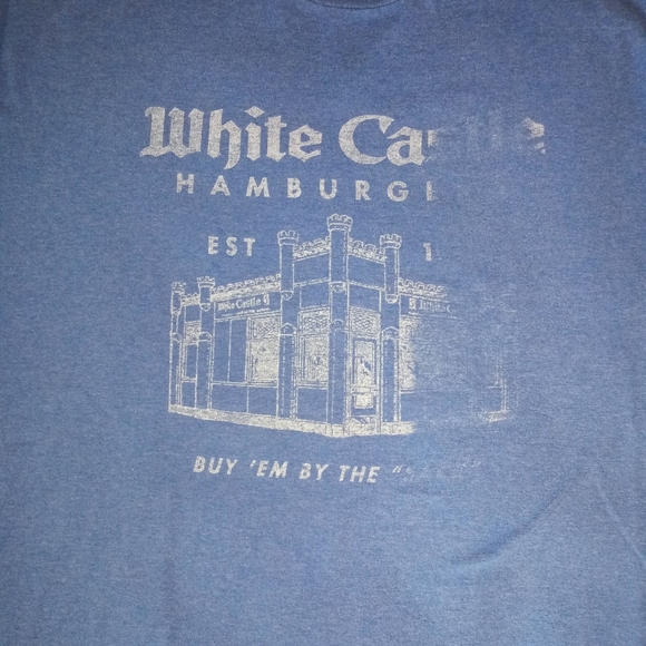 White Castle Hamburgers Buy Em By The sack Tee - Picture 5 of 6